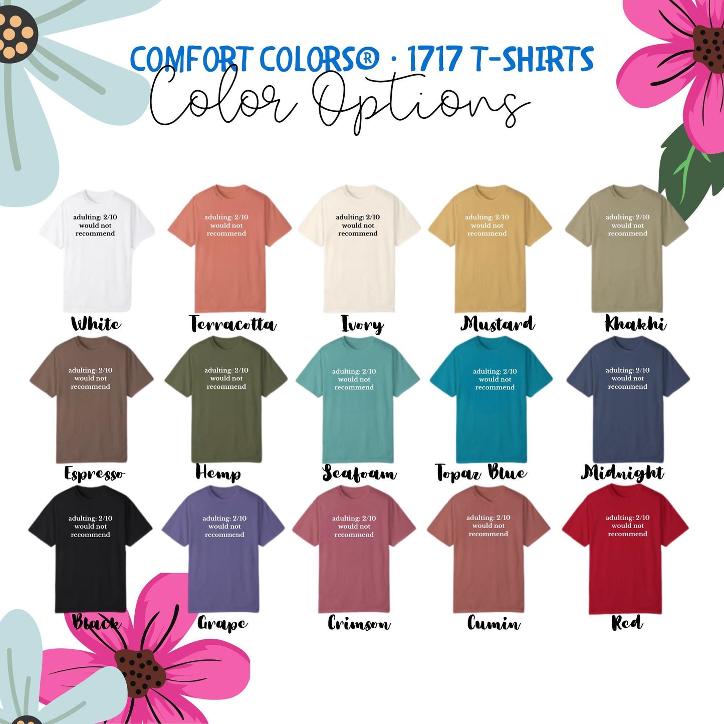 Custom Embroidered Shirt – Personalized unisex Gift – Add Your Own Words – Minimalist Gift for Him/her
