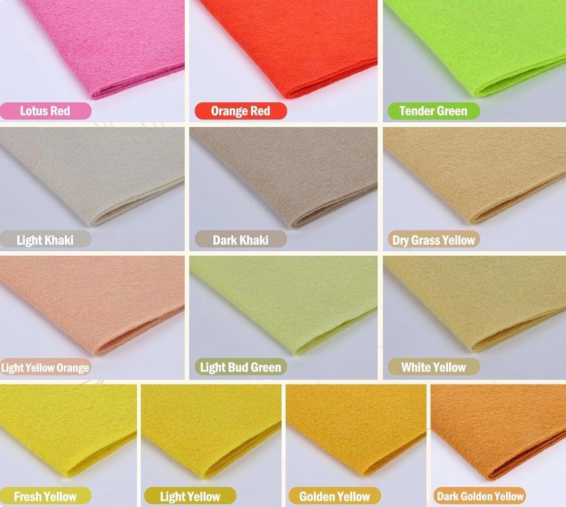 Customize your felt garland