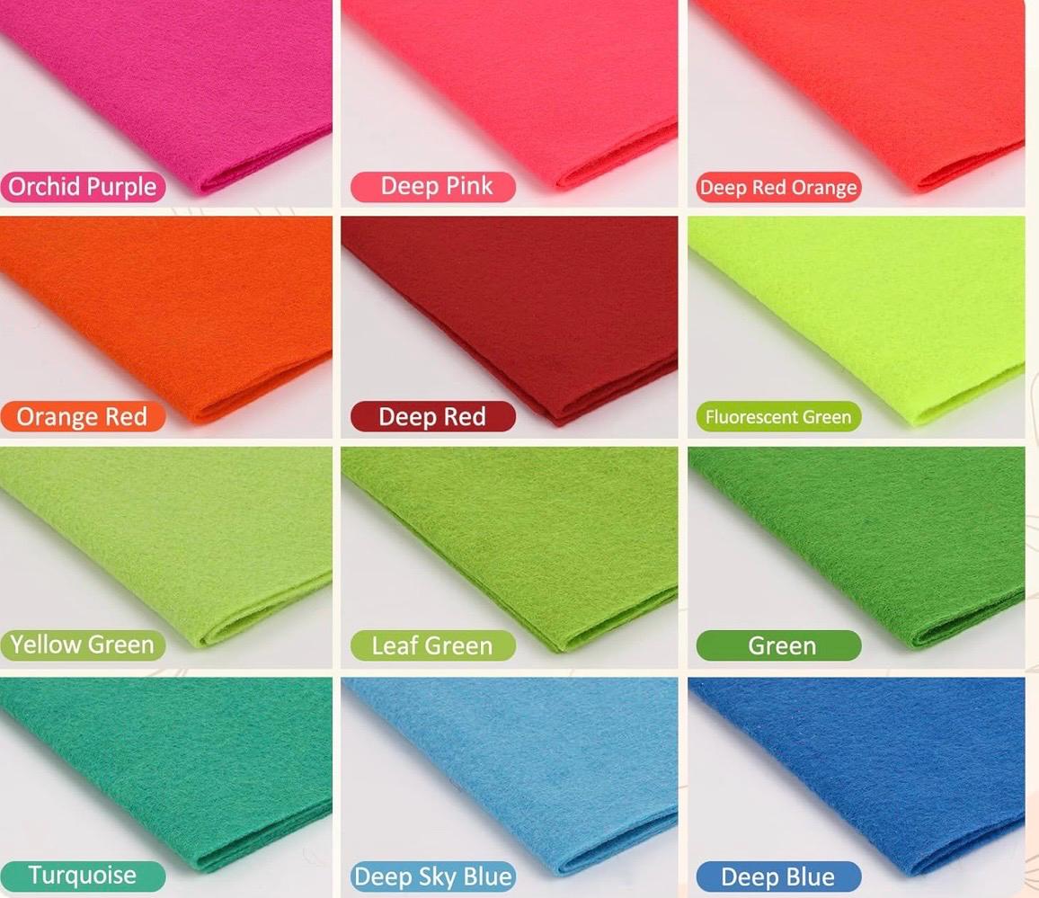 Customize your felt garland