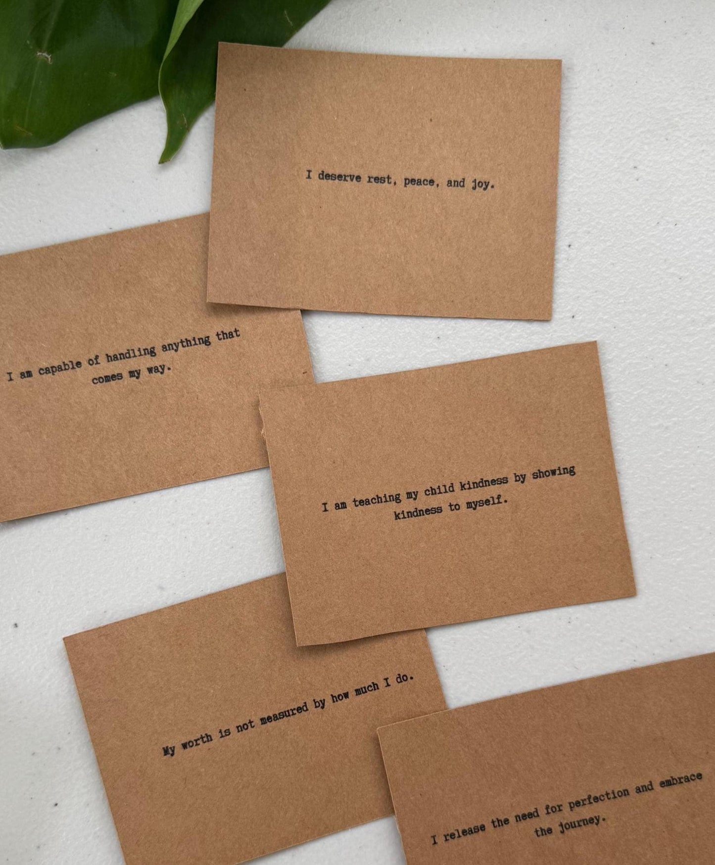 Mom Affirmation Cards | Daily Encouragement for Moms | Self-Care for Mothers